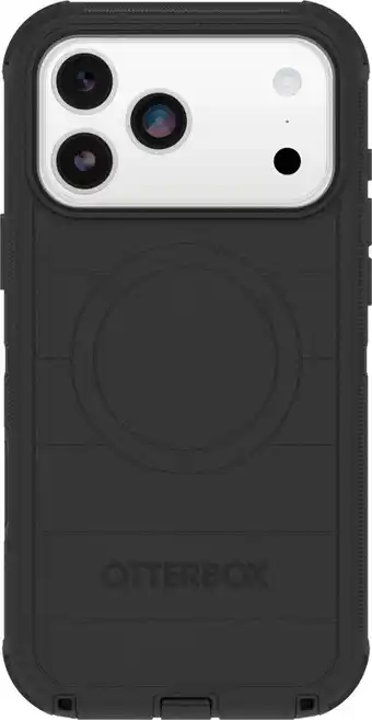 Coolblue Otterbox Defender Pro iPhone 17 Pro Max Back Cover met MagSafe Magneet Zwart aanbieding