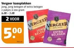 Poiesz Vergeer kaasplakken aanbieding