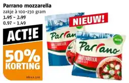 Poiesz Parrano mozzarella aanbieding