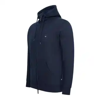 ANWB Cappuccino Italia Heren Fleece Hoodie met Rits Blauw aanbieding