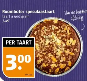 Poiesz Roomboter speculaastaart aanbieding