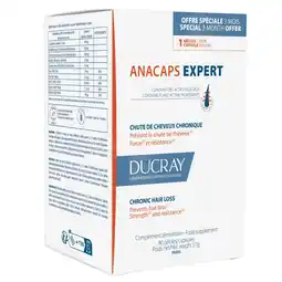Douglas Ducray Anacaps Expert tegen Progressieve Haaruitval aanbieding