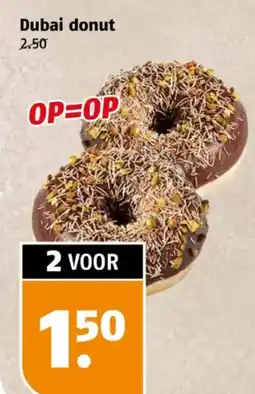 Poiesz Dubai donut aanbieding