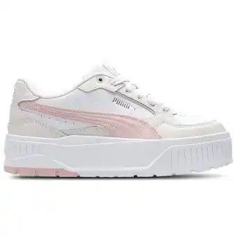 Foot Locker Puma Karmen Ii Idol Kindersneakers - Wit - Maat 38.5 - Leer aanbieding