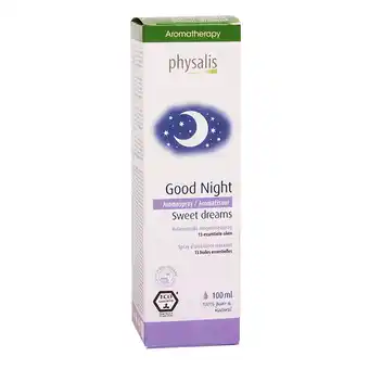 Holland & Barrett Physalis Good Night Relaxerende Omgevingsspray - 100ml aanbieding