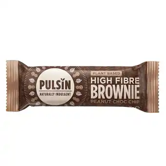Holland & Barrett Pulsin Peanut Choc Brownie 35g aanbieding