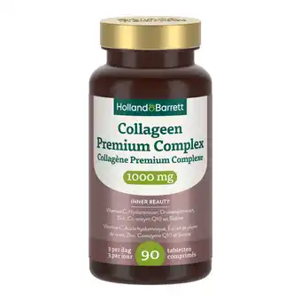 Holland & Barrett Holland & Barrett Collageen Premium Complex 1000mg - 90 tabletten aanbieding