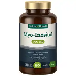 Holland & Barrett Holland & Barrett Myo-Inositol 500mg - 90 capsules aanbieding