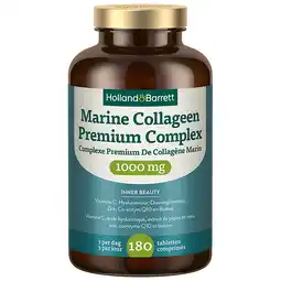 Holland & Barrett Holland & Barrett Marine Collageen Premium Complex 1000mg - 180 tabletten aanbieding