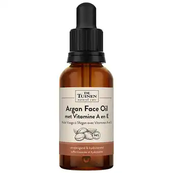 Holland & Barrett De Tuinen Argan Gezichtsolie Vitamine A & E - 30ml aanbieding