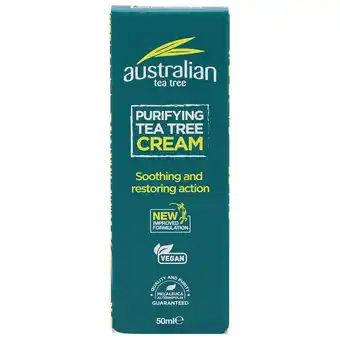 Holland & Barrett Australian Tea Tree Antiseptische Crème - 50ml aanbieding