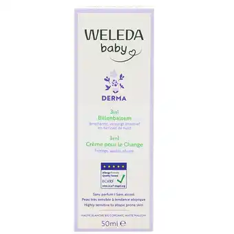 Holland & Barrett Weleda Baby Derma 3in1 Billenbalsem - 50ml aanbieding