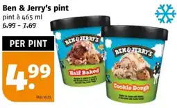 Poiesz Ben & Jerry's pint aanbieding