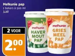 Poiesz Melkunie pap aanbieding