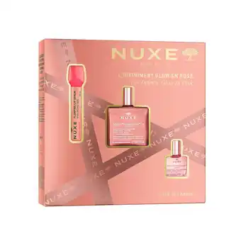 Douglas NUXE Kerstgeschenkset The Infinite Glow in Pink aanbieding