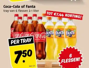 Poiesz Coca-Cola of Fanta aanbieding