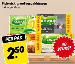 Poiesz Pickwick grootverpakkingen aanbieding