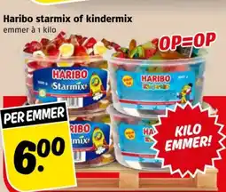 Poiesz Haribo starmix of kindermix aanbieding