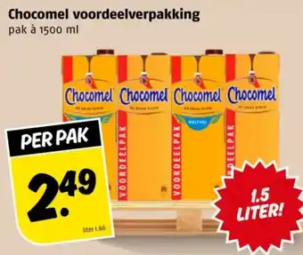 Poiesz Chocomel voordeelverpakking aanbieding