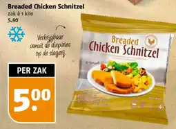 Poiesz Breaded Chicken Schnitzel aanbieding