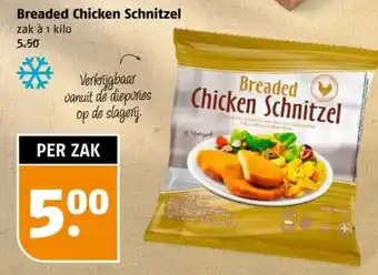 Poiesz Breaded Chicken Schnitzel aanbieding