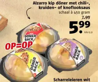 Poiesz Alzarro kip döner met chili-, kruiden- of knoflooksaus aanbieding