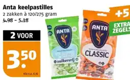 Poiesz Anta keelpastilles aanbieding