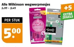 Poiesz Alle Wilkinson wegwerpmesjes aanbieding