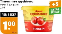 Poiesz Timson rinse appelstroop aanbieding