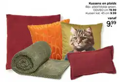 Xenos Kussens en plaids aanbieding