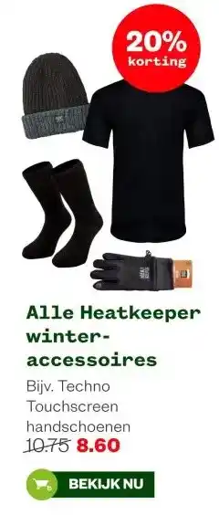 Welkoop Alle Heatkeeper winter- accessoires aanbieding