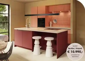 Superkeukens keuken Sevilla / Empoli aanbieding