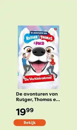 The Read Shop De avonturen van Rutger, Thomas en Paco 5 - De Verkleinstraal aanbieding