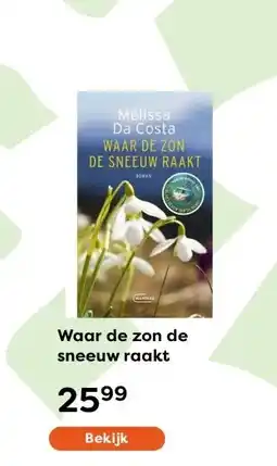 The Read Shop Waar de zon de sneeuw raakt aanbieding