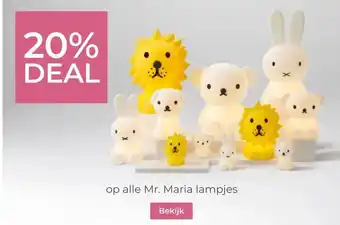 Prenatal alle Mr. Maria lampjes aanbieding