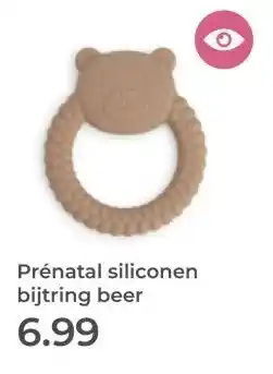 Prenatal Prénatal siliconen bijtring beer aanbieding