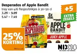 Poiesz Desperados of Apple Bandit aanbieding