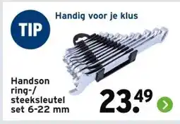 GAMMA Handson ring-/ steeksleutel aanbieding