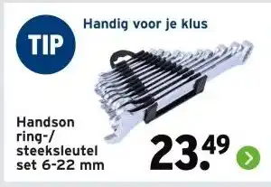 GAMMA Handson ring-/ steeksleutel aanbieding