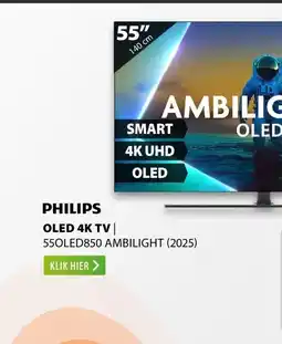 Expert Philips 55OLED850 Ambilight (2025) aanbieding
