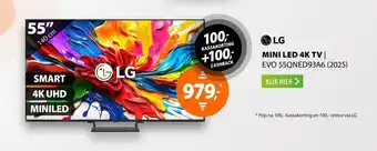 Expert LG MINI LED EVO 55QNED93A6 (2025) aanbieding