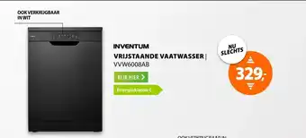 Expert Inventum VVW6008AB Zwart aanbieding