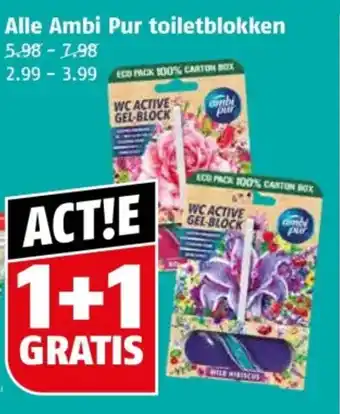 Poiesz Alle Ambi Pur toiletblokken aanbieding