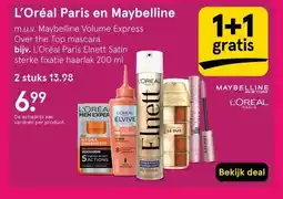 Etos L'Oréal Paris en Maybelline aanbieding