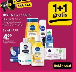 Etos NIVEA en Labello aanbieding