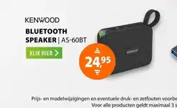 Expert Kenwood AS-60BT Zwart aanbieding