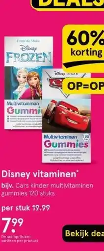 Etos Disney vitaminen aanbieding