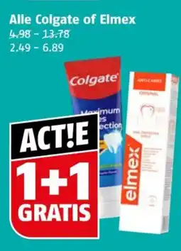 Poiesz Alle Colgate of Elmex aanbieding