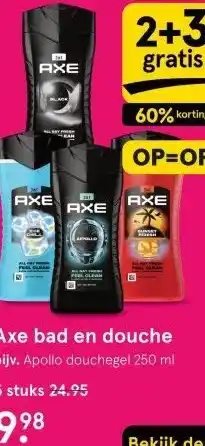 Etos Axe bad en douche aanbieding