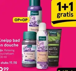 Etos Kneipp bad en douche aanbieding